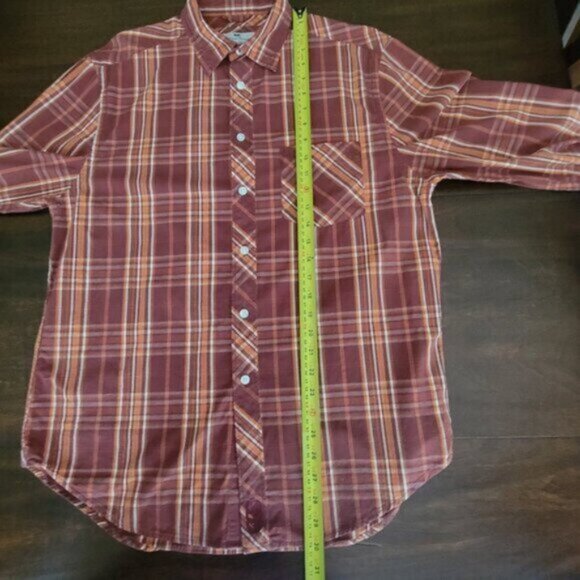 Canterbury of New Zealand Plaid Button Down Shirt Long Sleeve Size L - Picture 11 of 13